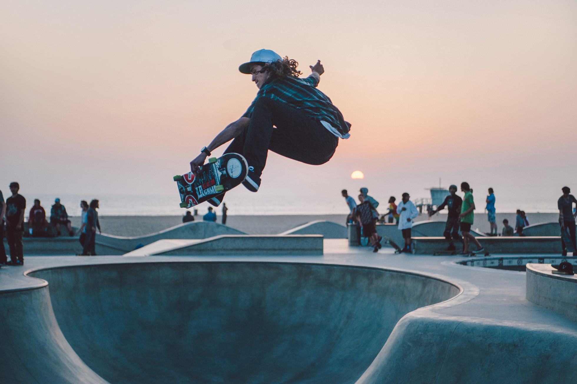 sussie mellstedt skateboard sunset venice beach la los angeles s