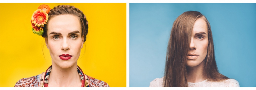 Portrait of Lina Englund. Portratt av Lina Englund.